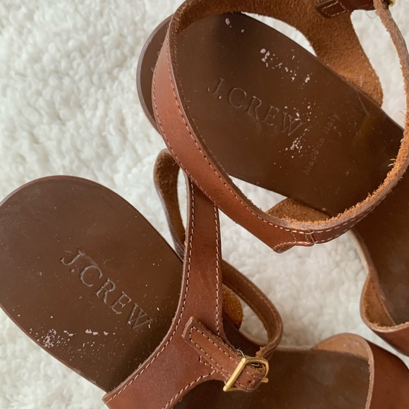J Crew Genuine Leather Wedges - Picture 3 of 3
